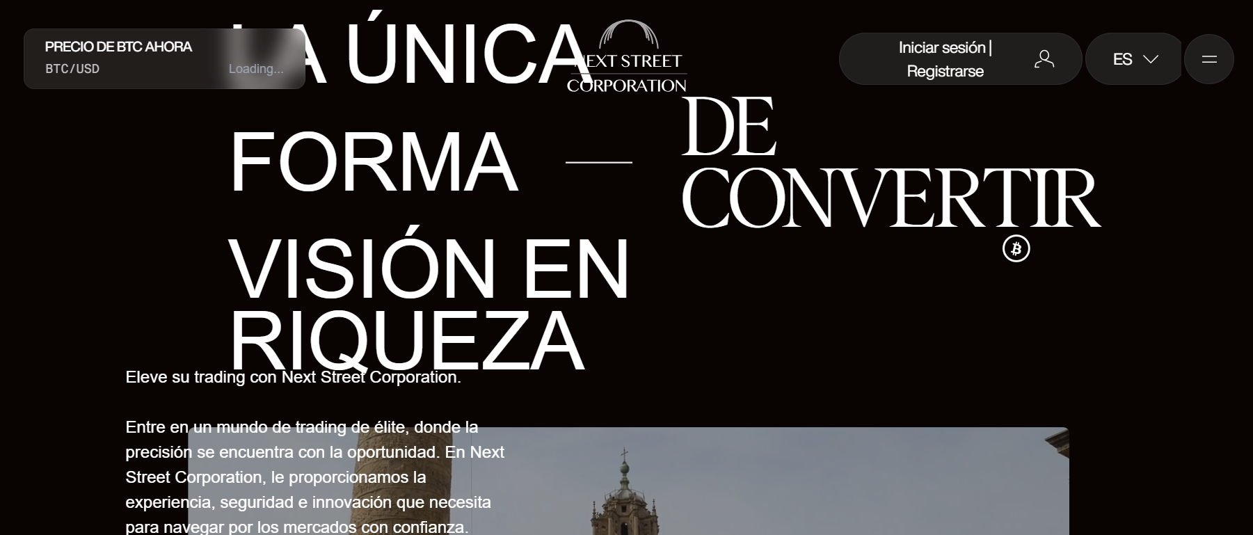 Next Street Corporation homepage