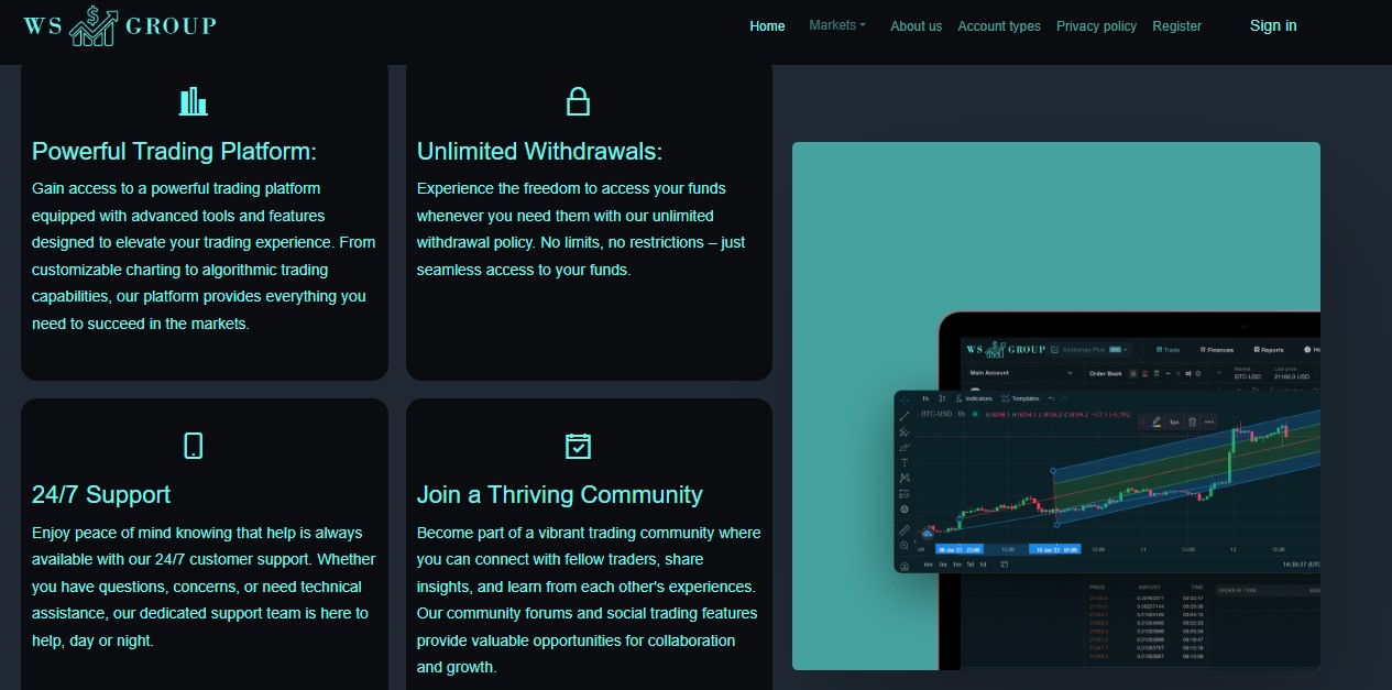 WS Group Trading Platform